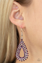 Load image into Gallery viewer, The Works - Purple Earring freeshipping - JewLz4u Gemstone Gallery
