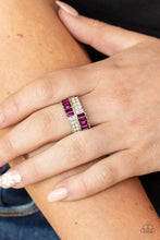 Load image into Gallery viewer, Put Them in Check - Pink (Rhinestone) Ring
