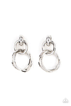 Load image into Gallery viewer, Dynamically Linked - Silver Post Earring freeshipping - JewLz4u Gemstone Gallery

