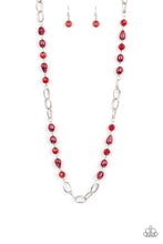 Load image into Gallery viewer, Tea Party Tango - Red Necklace
