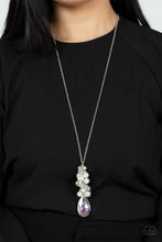 Load image into Gallery viewer, Drip Drop Dazzle - White Necklace
