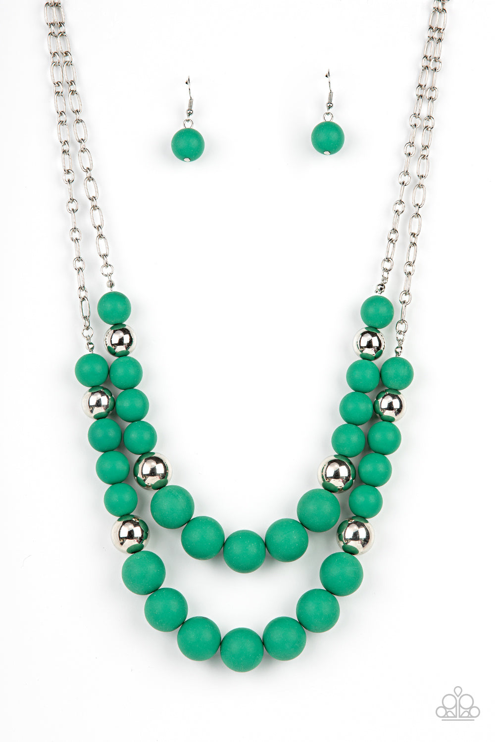 Vivid Vanity - Green Necklace