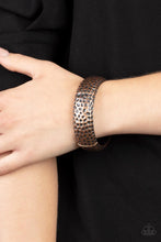 Load image into Gallery viewer, Come Under Hammer - Copper Bracelet
