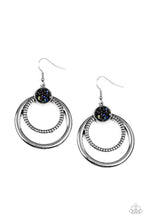 Load image into Gallery viewer, Spun Out Opulence - Multi (Oil Spill) Hoops Earring freeshipping - JewLz4u Gemstone Gallery
