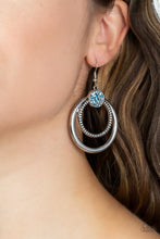 Load image into Gallery viewer, Spun Out Opulence - Blue Earring freeshipping - JewLz4u Gemstone Gallery
