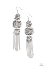 Load image into Gallery viewer, Eastern Elegance - Silver Earring
