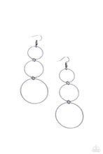 Load image into Gallery viewer, Urban Ozone - Black (Gunmetal) Earring
