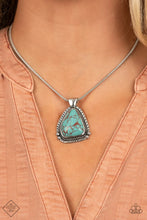 Load image into Gallery viewer, Artisan Adventure - Blue (Turquoise) Necklace (SSF-0921)
