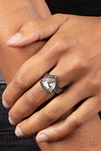 Load image into Gallery viewer, Tour de Timeless - Black (Gunmetal) Ring
