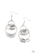 Load image into Gallery viewer, Rebel Ringer - Silver Earring
