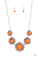 Load image into Gallery viewer, The Next NEST Thing - Orange Necklace freeshipping - JewLz4u Gemstone Gallery
