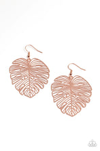 Load image into Gallery viewer, Palm Palmistry - Copper Earring
