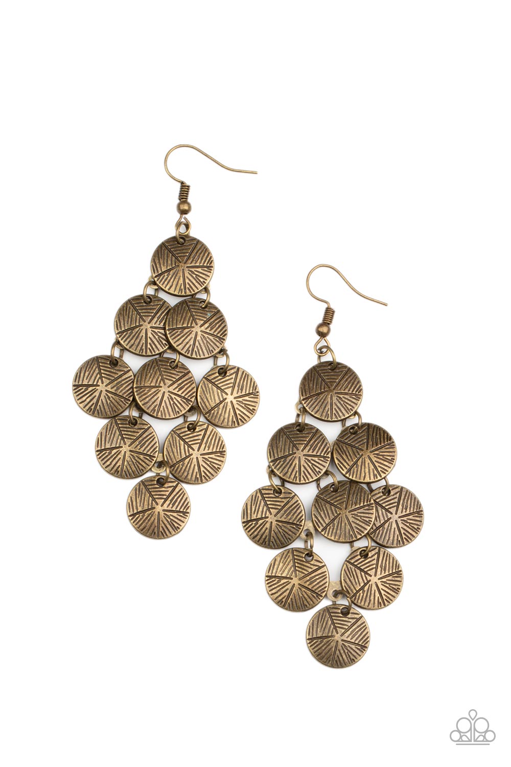 How CHIME Flies - Brass Earring