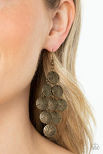 Load image into Gallery viewer, How CHIME Flies - Brass Earring
