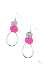 Load image into Gallery viewer, Retro Reception - Pink Earring

