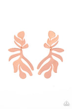 Load image into Gallery viewer, Palm Picnic - Copper Post Earring
