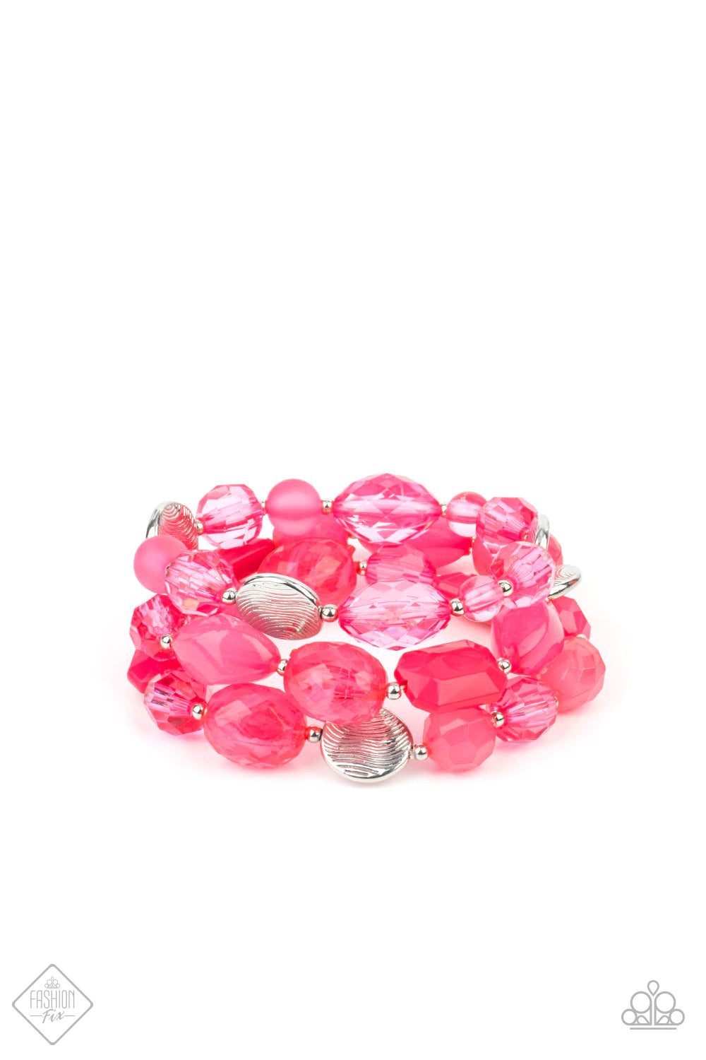 Oceanside Bliss - Pink Bracelet (GM-0821)