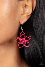 Load image into Gallery viewer, Botanical Bonanza - Pink Earring freeshipping - JewLz4u Gemstone Gallery
