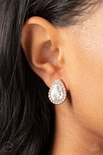 Load image into Gallery viewer, Cosmic Castles - Rose Gold Clip-On Earring
