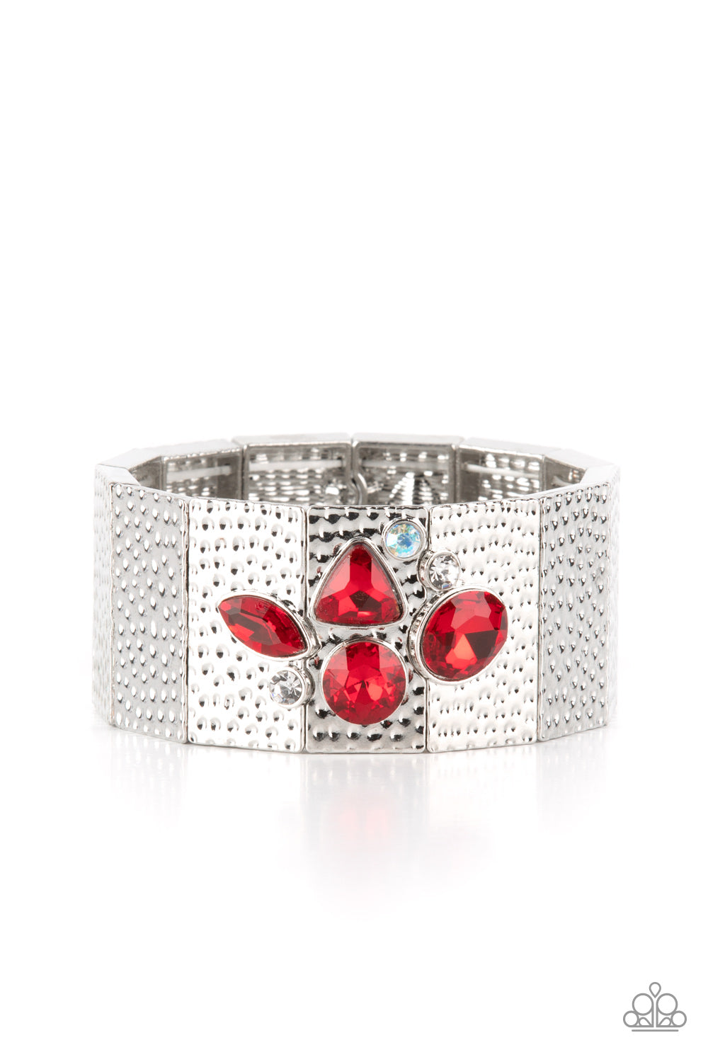 Flickering Fortune - Red  Bracelet