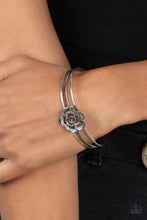 Load image into Gallery viewer, Rosy Repose - Silver Bracelet freeshipping - JewLz4u Gemstone Gallery
