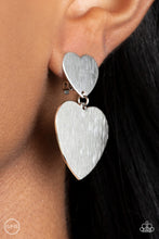 Load image into Gallery viewer, Cowgirl Crush - Silver Clip-On Earring
