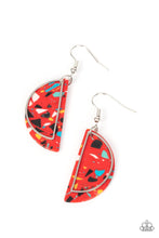 Load image into Gallery viewer, Flashdance Fashionista - Red Earring
