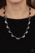 Load image into Gallery viewer, Lunar Jungle - Silver Necklace
