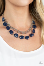 Load image into Gallery viewer, Pumped Up Posh - Blue Necklace
