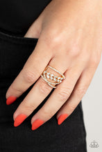 Load image into Gallery viewer, Lavishly Luminary - Gold (Bands) Ring
