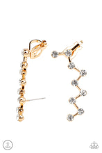Load image into Gallery viewer, Clamoring Constellations - Gold (Ear Crawler) Earring
