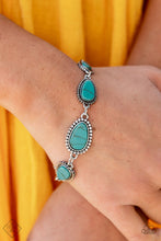 Load image into Gallery viewer, Elemental Exploration - Blue (Turquoise) Bracelet (SSF-0821)
