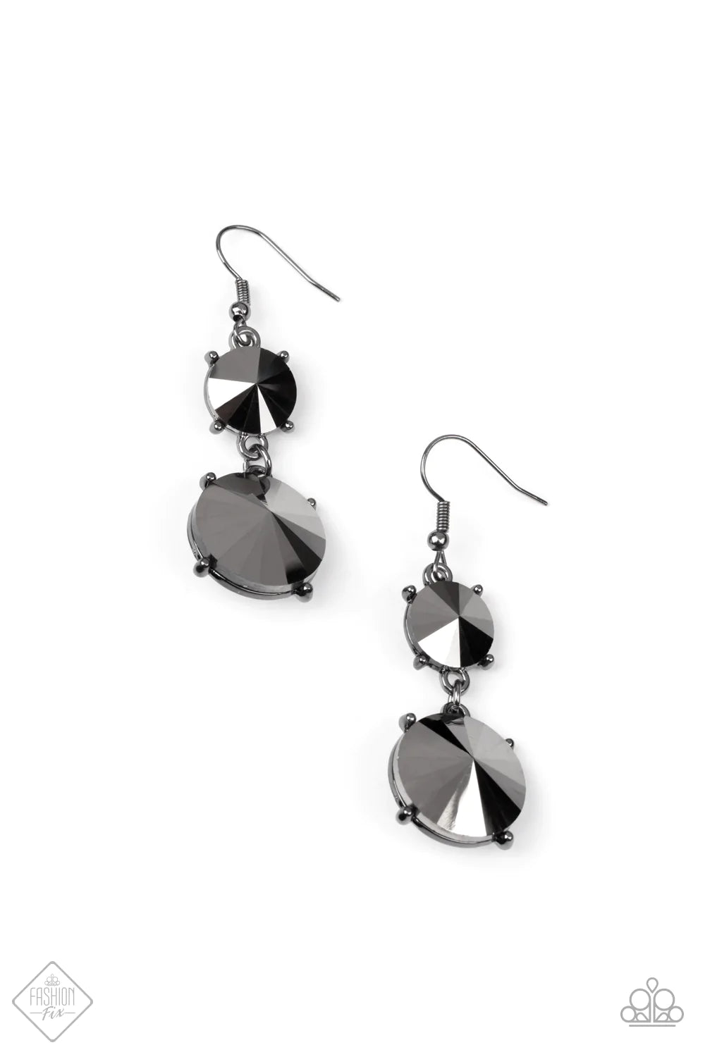 Sizzling Showcase - Black Earring (MM-0921)