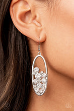Load image into Gallery viewer, Prismatic Poker Face - White Earring (FFA-1121) freeshipping - JewLz4u Gemstone Gallery
