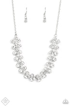 Load image into Gallery viewer, Won the Lottery - White (Rhinestone) Necklace (FFA-1121)
