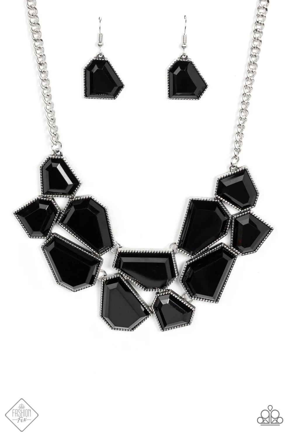 Double-DEFACED - Black Necklace (MM-0122)