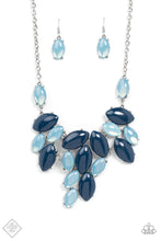 Load image into Gallery viewer, Date Night Nouveau - Blue Necklace (GM-1021) freeshipping - JewLz4u Gemstone Gallery
