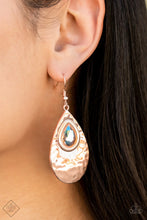 Load image into Gallery viewer, Tranquil Trove - Rose Gold Earring (GM-0921)
