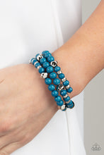 Load image into Gallery viewer, Vibrant Verve - Blue Bracelet
