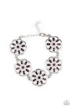 Load image into Gallery viewer, Blooming Bling - Purple Bracelet freeshipping - JewLz4u Gemstone Gallery
