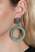 Load image into Gallery viewer, Playfully Prairie - Blue Post Earring
