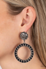 Load image into Gallery viewer, Playfully Prairie - Black Earring
