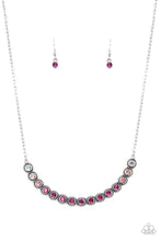 Load image into Gallery viewer, Throwing SHADES - Pink (Rhinestone) Necklace freeshipping - JewLz4u Gemstone Gallery
