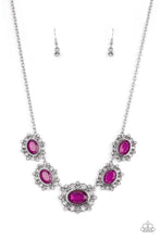 Load image into Gallery viewer, Meadow Wedding - Purple Necklace

