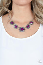 Load image into Gallery viewer, Meadow Wedding - Purple Necklace
