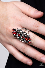 Load image into Gallery viewer, Smoky Smolder - Red (Hematite) Ring
