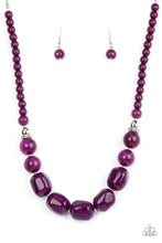 Load image into Gallery viewer, Ten Out of TENACIOUS - Purple Necklace freeshipping - JewLz4u Gemstone Gallery
