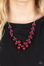 Load image into Gallery viewer, Tearoom Gossip - Red Necklace freeshipping - JewLz4u Gemstone Gallery
