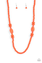 Load image into Gallery viewer, Tropical Tourist - Orange Necklace freeshipping - JewLz4u Gemstone Gallery
