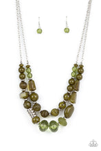 Load image into Gallery viewer, Pina Colada Paradise - Green Necklace freeshipping - JewLz4u Gemstone Gallery
